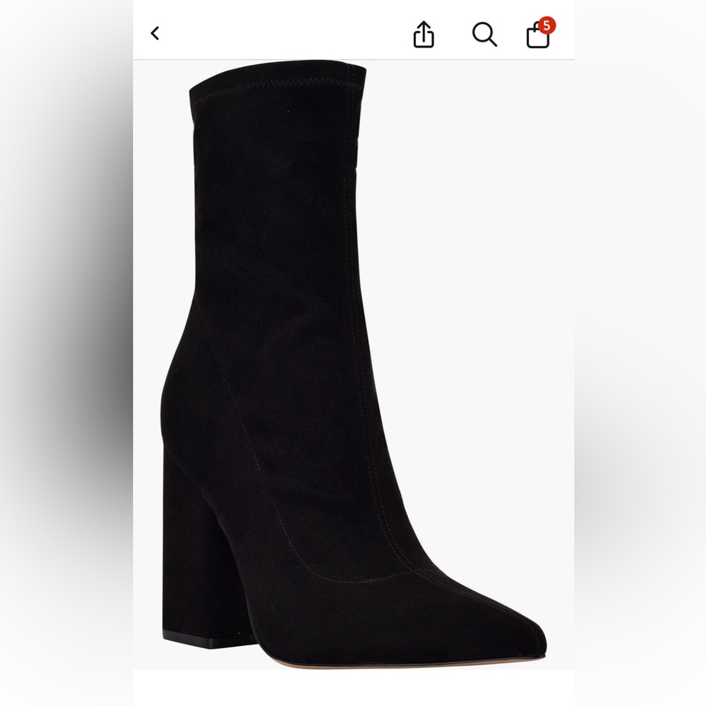 Marc Fisher LTD Larry Pointed Toe Ankle Boot- Size 8